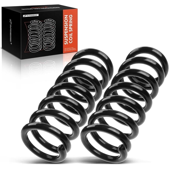 A-Premium 2Pcs Front Suspension Coil Spring Set Compatible with Ford F-150 1997-2003 F-250 1997-1999 4.6L 5.4L RWD Driver and Passenger Side