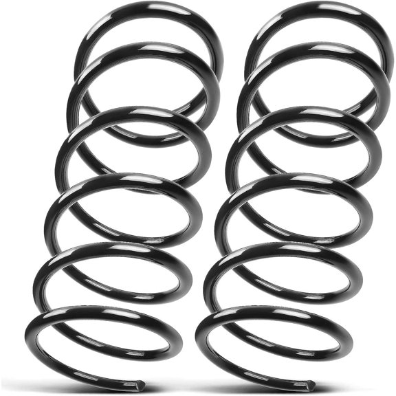 A-Premium 2Pcs Front Suspension Coil Spring Set Compatible with Hyundai Accent 2000-2005 1.5L 1.6L, Driver and Passenger Side