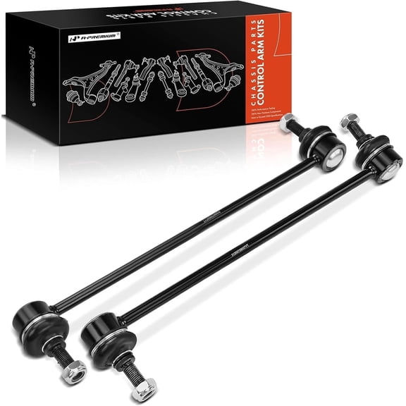 A-Premium 2Pcs Front Sway Bar Link Stabilizer Link Kit Compatible with Mini Cooper 2002-2015 Replace# 31356759537 31356778831