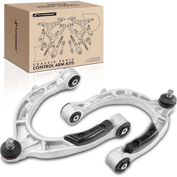 A-Premium 2Pcs Front Upper Control Arm with Ball Joint Compatible with Tesla 3 2017-2021, Y 2020-2021