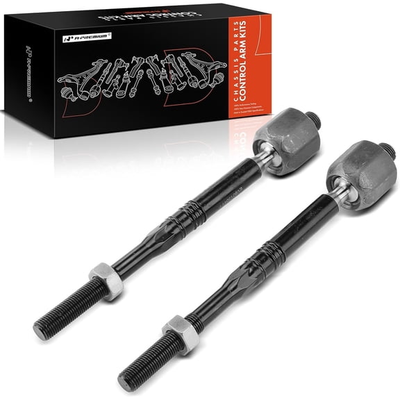 A-Premium 2 x Front Inner Tie Rod Ends, Compatible with Chevrolet Malibu 2016-2021, Buick LaCrosse 2017-2019, Regal Sportback & Regal TourX 2018-2019, Cadillac XT4 2019-2020