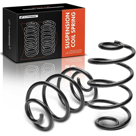 A-Premium 2Pcs Rear Coil Spring Set Compatible with Chevrolet Malibu, Monte Carlo, Chevelle & Oldsmobile Cutlass, Cutlass Supreme, F85 & Pontiac Grand Prix & Buick GS 350, Skylark, Special, Sportwagon