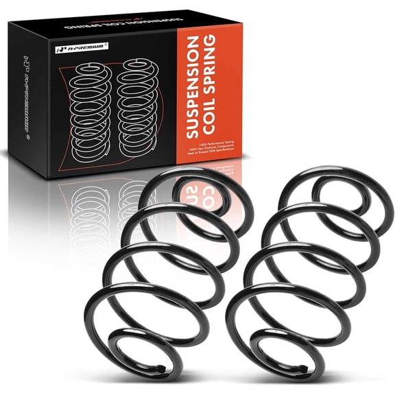 A-Premium 2Pcs Rear Coil Spring Set Compatible with Chevrolet Malibu Monte Carlo El Camino & Buick Century Regal Skylark & Oldsmobile Cutlass & Pontiac Grand Prix Driver and Passenger Side