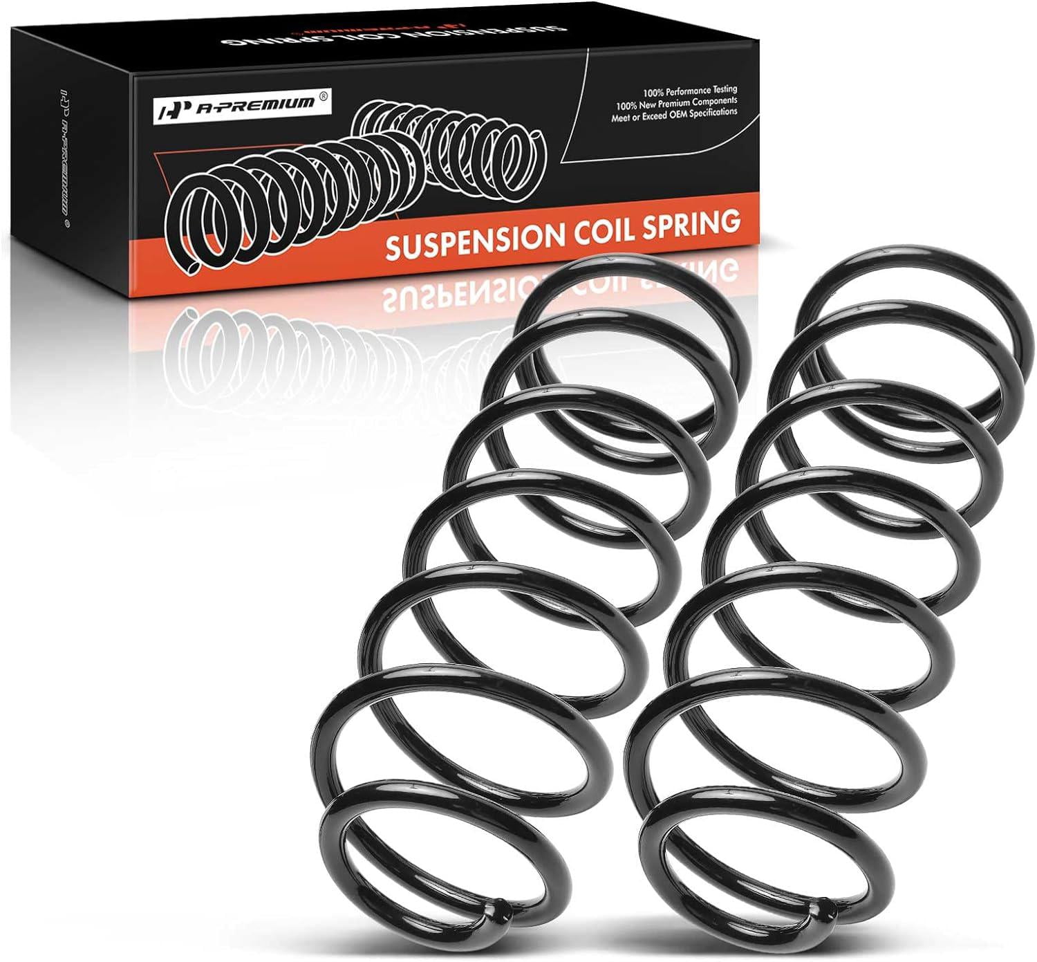 A-Premium 2Pcs Rear Left and Right Suspension Coil Spring Set ...