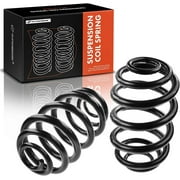 A-Premium 2Pcs Rear Suspension Coil Spring Set Compatible with BMW X3 2004-2010 L6 2.5L 3.0L Sport Utility Driver and Passenger Side Replace# 33533413081