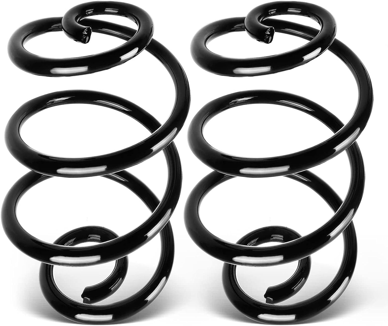 APremium 2Pcs Rear Suspension Coil Spring Set Compatible with Cadillac