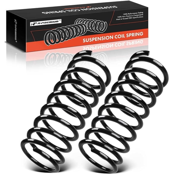 A-Premium 2Pcs Rear Suspension Coil Spring Set Compatible with Ford Focus 2005-2011 & Mazda 3 2004-2013, 3 Sport 2009-2013, Driver and Passenger Side, Replace# 3S415560AA