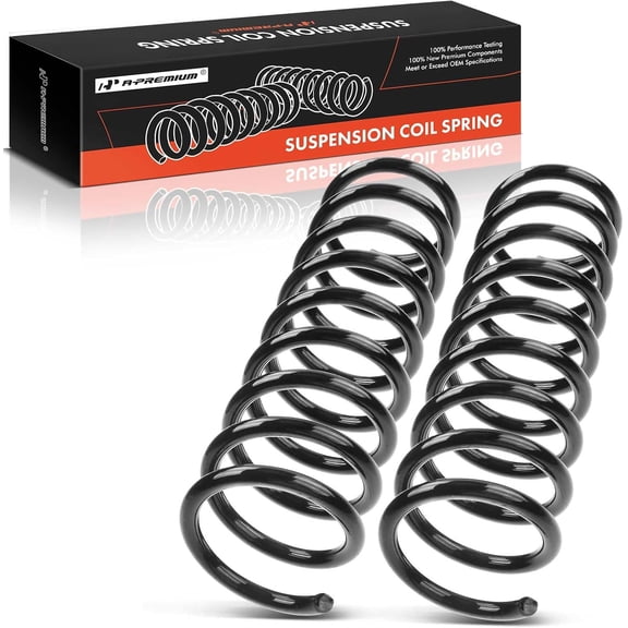 A-Premium 2Pcs Rear Suspension Coil Spring Set Compatible with Ford Focus 2012 2013 2014 2.0L, Driver and Passenger Side, Replace# BV6Z5560D