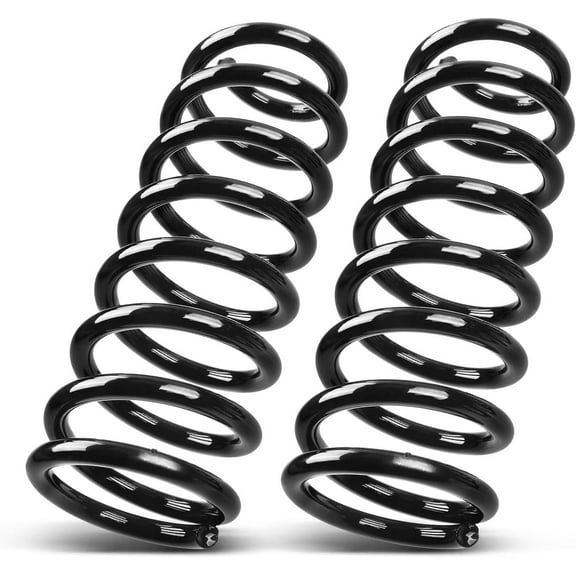 A-Premium 2Pcs Rear Suspension Coil Spring Set Compatible with Toyota Corolla XRS 2005 2006 1.8L, Driver and Passenger Side, Replace# 4823102471