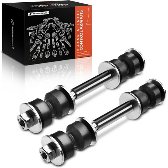 A-Premium 2x Front Sway Bar Links Stabilizer Bar Links, Compatible with Chevrolet Astro, Bel Air, Beretta, Biscayne, C1500 Suburban, Camaro, Caprice, Cavalier, Chevelle, Chevy II, Replace # K5252