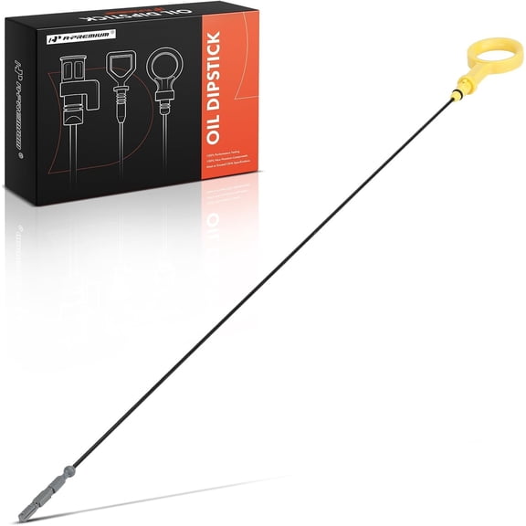 A-Premium V6 3.0L Engine Oil Dipstick Compatible with Audi Q7 2010-2016 & Volkswagen Touareg 2011-2018, Engine Oil Measuring Rod Dip Stick