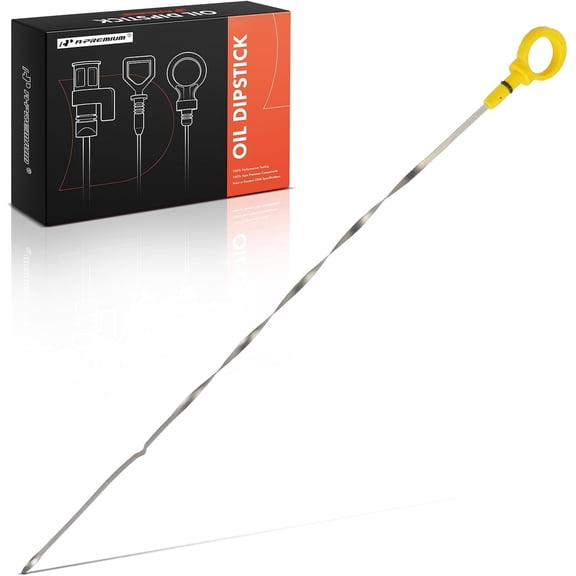 A-Premium 3.6L 6 Cyl Engine Oil Dipstick Compatible with Jeep WK2 Series Grand Cherokee 2011-2014 & Dodge Durango 2011-2013, Engine Oil Measuring Rod Dip Stick