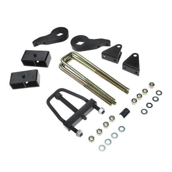 A-Premium 3" Front & 2" Rear Suspension Leveling Lift Kit Compatible with Chevrolet Silverado 2500 3500 HD GMC Sierra 2500 3500 HD Fits select: 2001,2003-2006 CHEVROLET SILVERADO K2500 HEAVY DUTY