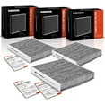 thumbnail image 1 of A-Premium 3-PC Cabin Air Filter with Activated Carbon Compatible with Lexus, Toyota, Mazda Models - Avalon, Camry, Highlander, Corolla, RAV4, Prius, ES300h, NX250, RX350, RX450h, 1 of 6
