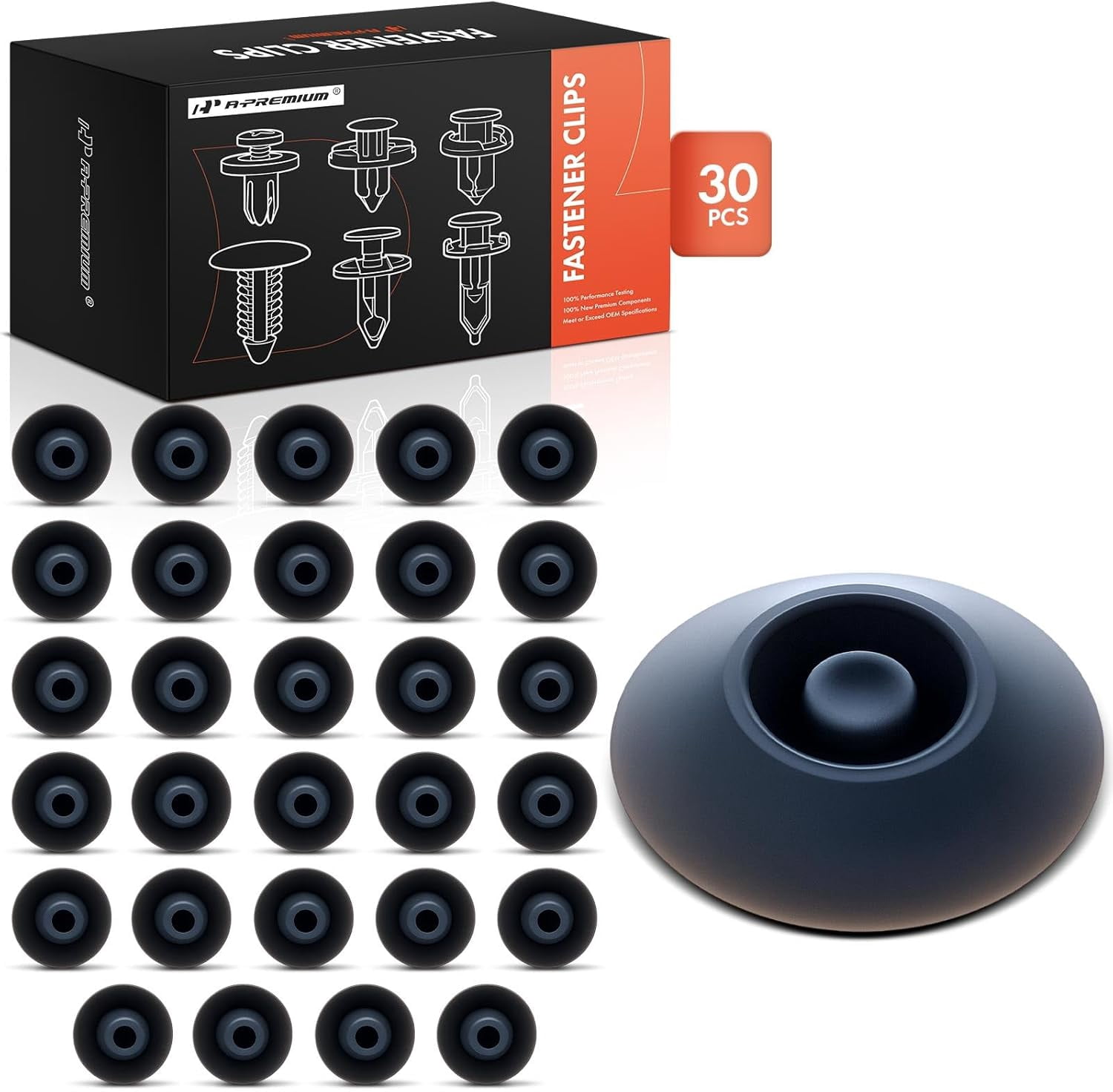A-Premium 30 PCS Body Hole Plug Retainer Clips Compatible with Honda CR ...