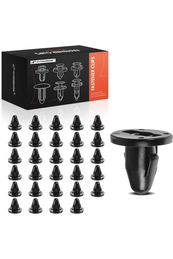 30 PCS Bumper Cover Grommet Car Retainer Fastener Push Pin Clips Compatible with Mitsubishi Outlander Mirage Lancer Eclipse Eclipse Expo Galant Chrysler Sebring Stratus - for 13mm