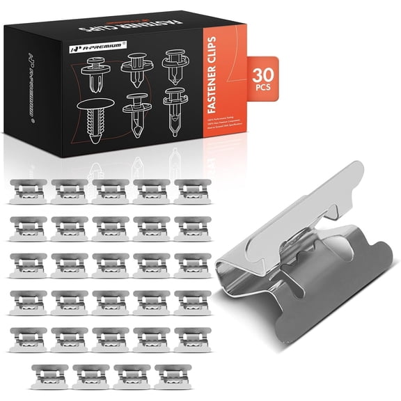 A-Premium 30 PCS Bumper Cushion Clips Retainer Compatible with Toyota Camry 1987-1991, Corolla 1981-1988, Celica 1982-1985, Corona 1980-1982, Cressida 1981-1988, MR2, Tercel, Van & Lexus ES250