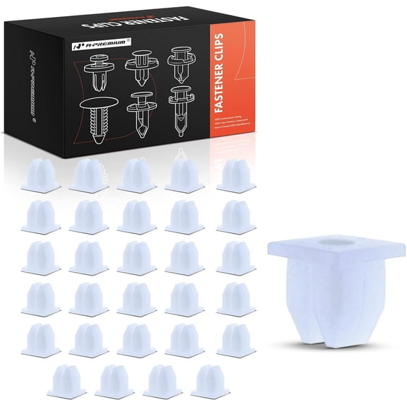 A-Premium 30 PCS Front & Rear Bumper & Fender Nut Retainer Clips Compatible with Hyundai Elantra 1992-1995/2009-2016, Sonata 2006-2019, Genesis, Azera, Equus, XG300, XG350, Elantra Coupe