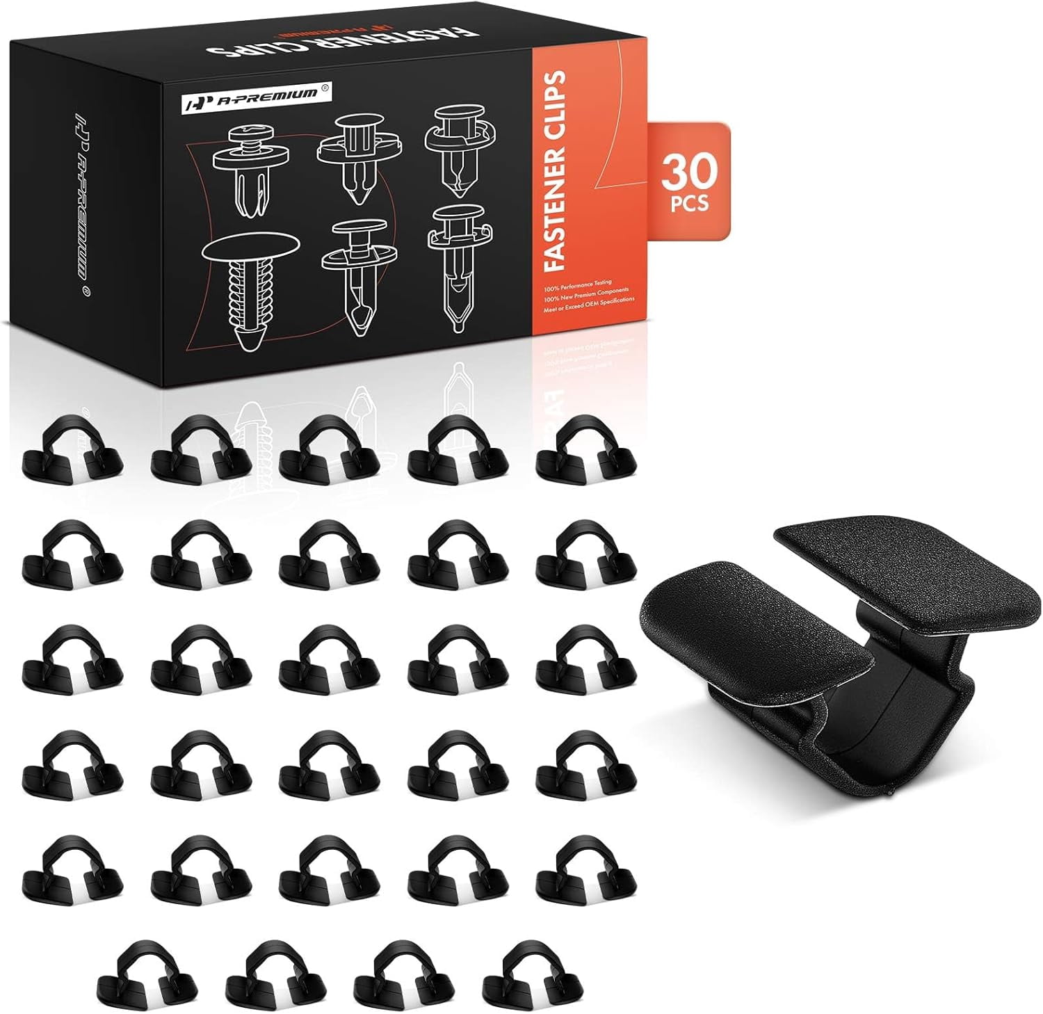 A-Premium 30 PCS Hood Insulation Retainer Clips Compatible with Toyota ...