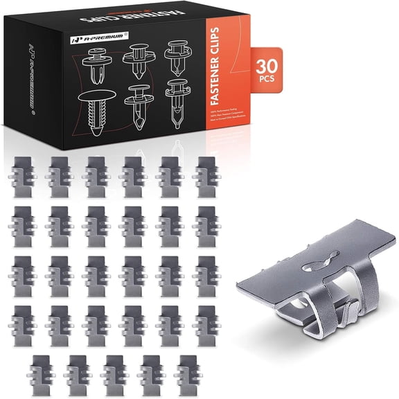 A-Premium 30 PCS Radiator Grille Nuts Compatible with GM Trucks C & K, 1, 2 & 3, 1993-2024