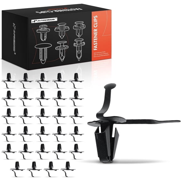 A-Premium 30 PCS Retainer Clip Fasteners Compatible with Chevrolet Malibu, Impala, Camaro, Suburban, Corvette, Blazer, Caprice, C10 C20 Suburban, 1500, Biscayne, Brookwood, 3B - for 9.5mm Hole