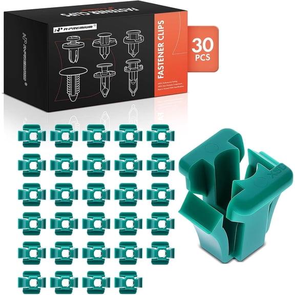 A-Premium 3.17oz Nylon Car Retainer Fastener Push Pin Clips 30-Pack Compatible with Chevy Tahoe Suburban 1500 2500 Blazer C10 C20 C1500 Suburban GMC Yukon Yukon XL 2500 Jimmy K15 Oldsmobile Bravada
