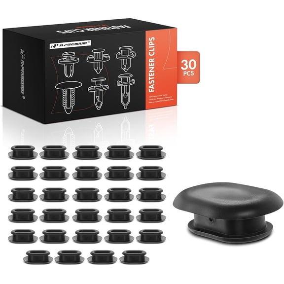 A-Premium 30 PCS Rubber Rear Tie Down Plug Retainer Clips Fastener Compatible with Honda Model