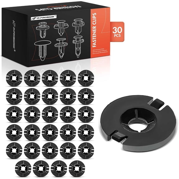 A-Premium 30 PCS Engine Cover & Wheel Apron Push Nut Car Retainer Fastener Push Pin Clips Compatible with Tesla Model 3 2017-2022
