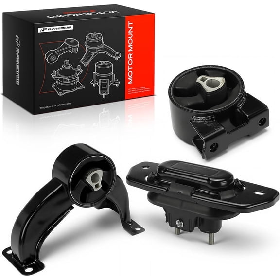 A-Premium 3PCS Engine Motor Mount Set Compatible with Chrysler 200 2011-2014, Sebring 2007-2010 & Dodge Avenger 2008-2014, 2.4L 2.7L 3.5L, Replace# 5085511AB, 5085078AB