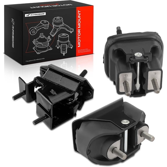 A-Premium 3PCS Engine Motor Mount and Transmission Mount Kit Compatible with Chevrolet Impala 2006-2009, Monte Carlo 2006-2007 & Buick Lacrosse, Allure & Pontiac Grand Prix, Automatic Transmission