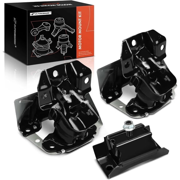 A-Premium 3PCS Engine Motor Mount and Transmission Mount Set Compatible with Chevrolet Silverado 1500 2007-2013 Silverado 1500 Classic 2007 & GMC Sierra 1500 2007-2013 Sierra 1500 Classic 4.3L RWD