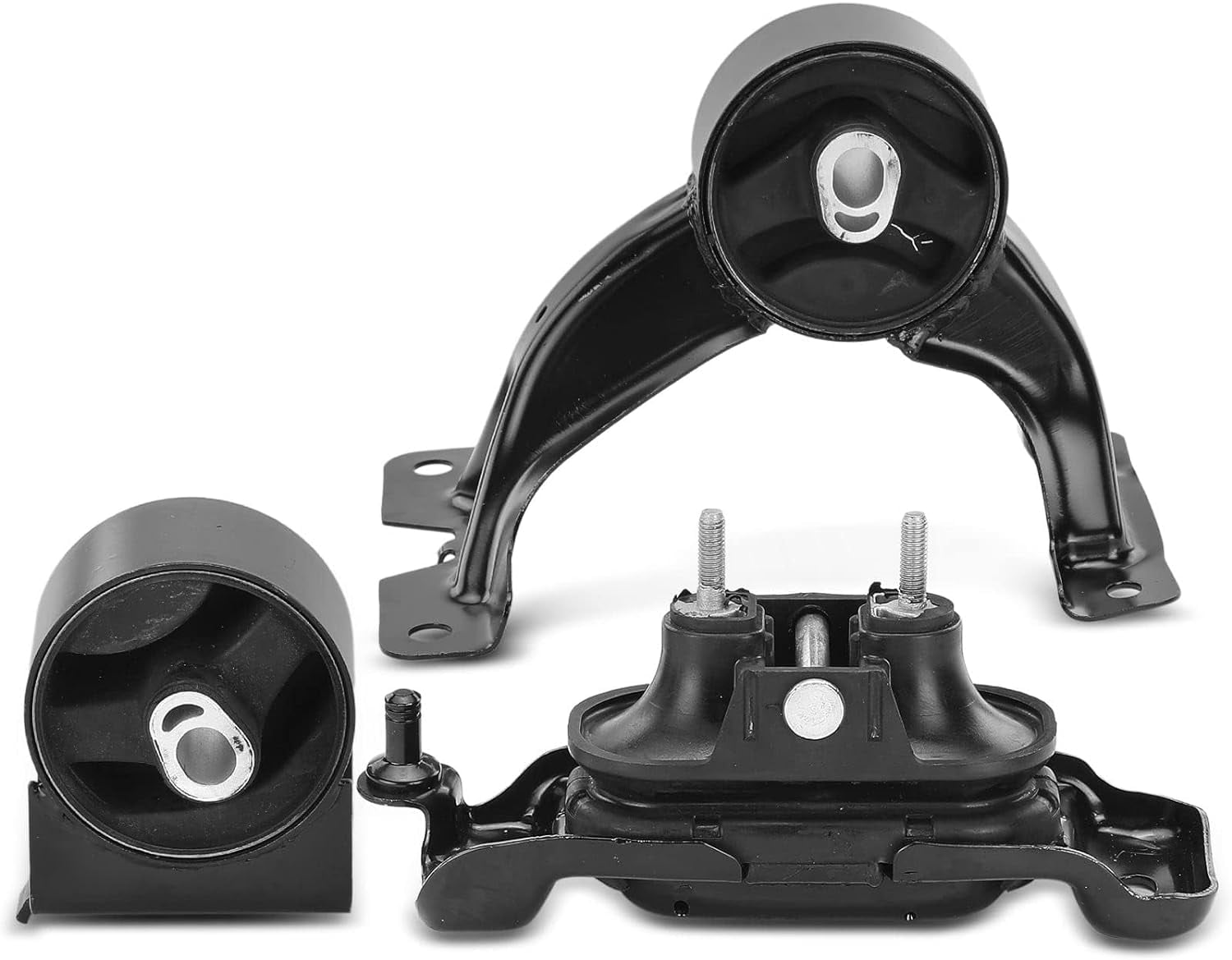 A-Premium 3PCS Engine Motor Mount and Transmission Mount Set Compatible with Dodge Grand Caravan 2011-2020 & Chrysler Town & Country 2011-2016 & Ram C/V 2012-2015 & Volkswagen Routan 2011-2014, 3.6L