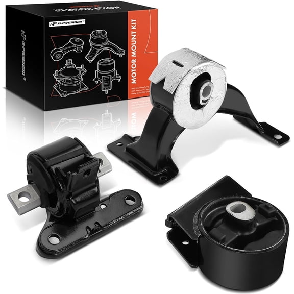 A-Premium 3PCS Engine Motor Mount and Transmission Mount Set Compatible with Dodge Journey 2011-2019, Avenger 2011-2014 & Chrysler 200 2011-2014, 3.6L, Automatic Transmission, Replace# 68092910AA