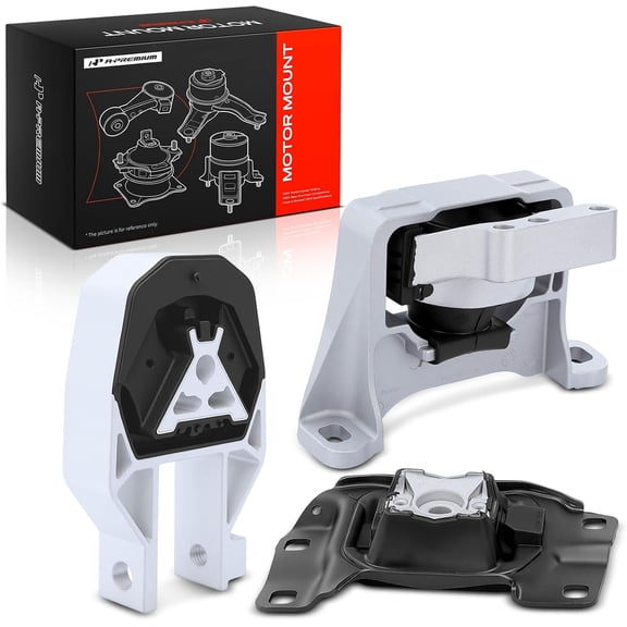 A-Premium 3PCS Engine Motor Mount and Transmission Mount Set Compatible with Ford 2013-2016 Escape,2014-2021 Transit Connect, 2.0L 2.5L, Automatic Transmission, Replace# CV6Z6068A BV6Z6038A AV6Z6068A