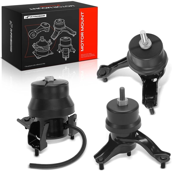 A-Premium 3PCS Engine Motor Mount and Transmission Mount Set Compatible with Toyota Camry 2007-2011, Sienna 2011-2017, Avalon 2008-2012, Venza 2009-2016 & Lexus RX350 2010-2012, 3.5L