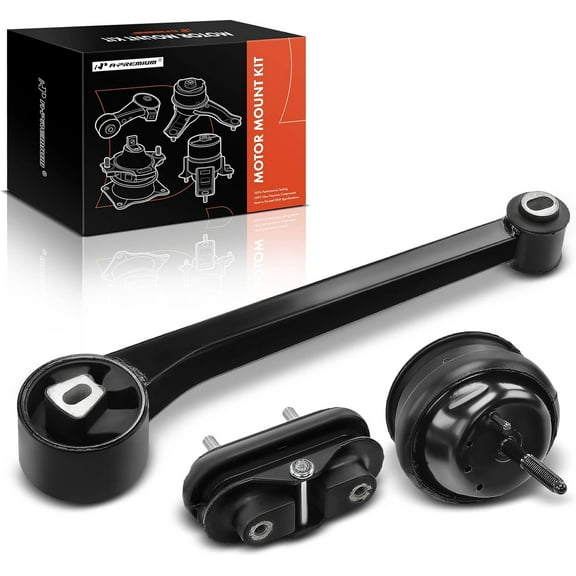 A-Premium 3PCS Engine Motor Mount and Transmission Mount and Torque Strut Mount Kit Compatible with Buick Lucerne 2006-2011 4.6L & Cadillac DTS 2006-2011 4.6L, Automatic Transmission