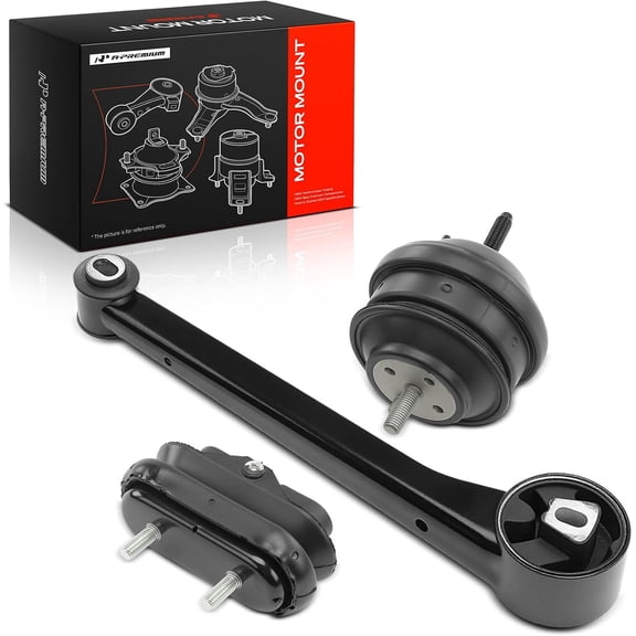 A-Premium 3PCS Engine Motor Mount and Transmission Mount and Torque Strut Mount Kit Compatible with Buick Lucerne 2006-2011 4.6L & Cadillac DTS 2006-2011 4.6L, Automatic Transmission