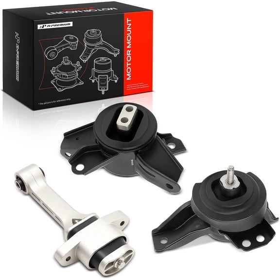 A-Premium 3PCS Engine Motor Mount and Transmission Mount and Torque Strut Mount Kit Compatible with Kia Sorento 2014-2015 2.4L 3.3L & Hyundai Santa Fe Sport 2013-2018 2.4L,AWD, Automatic Transmission
