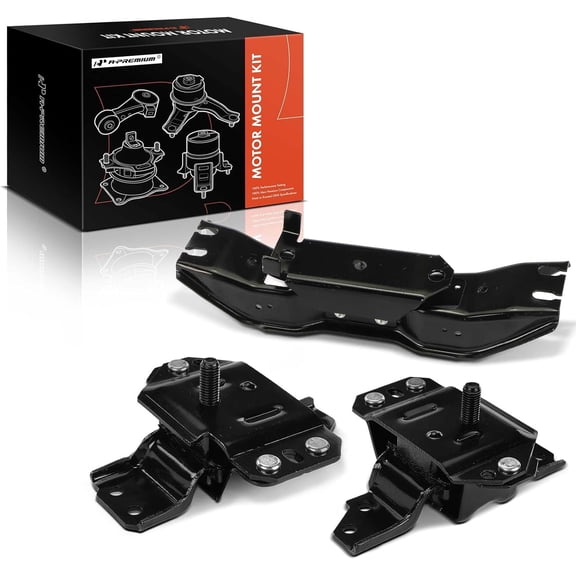A-Premium 3PCS Engine Motor Mount and Transmission Mount Kit Compatible with Ford Mustang 1996-2004, 3.8L 3.9L, Automatic Transmission Only