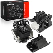 A-Premium 3PCS Engine Motor and Transmission Mount Set Compatible with Chevrolet Silverado 1500 2500 3500 Tahoe Suburban Avalanche & GMC Sierra 1500 Yukon & Cadillac Escalade, Replace# A5365 A2811