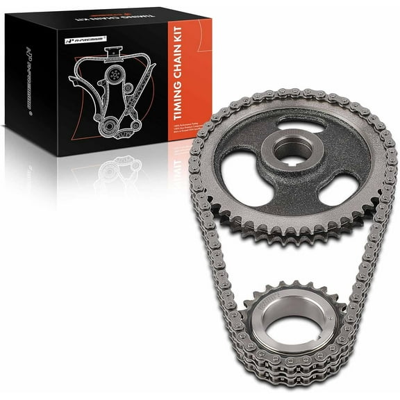 A-Premium 3PCS Engine Timing Chain Kit W/Sprocket Compatible with Dodge, Chrysler & Plymouth - Ram 1500, Charger, Durango, Challenger, Dart, Dakota, Cordoba, Imperial, Aspen, B100, B200 Van, Fury