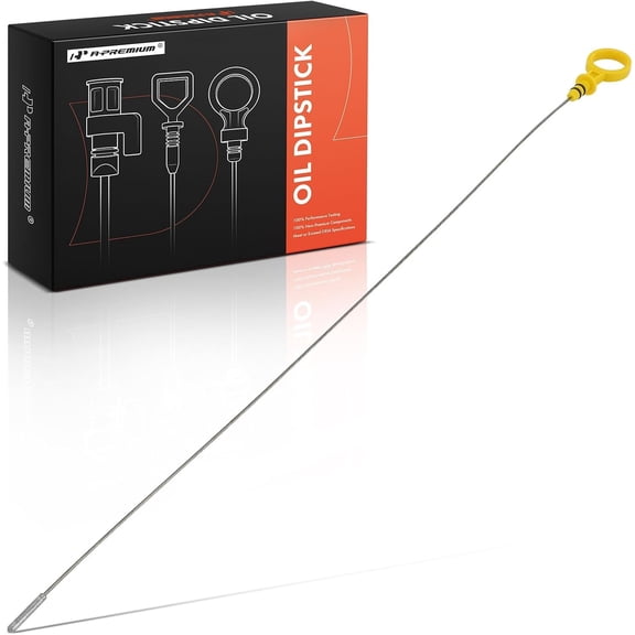 A-Premium L6 4.2L Engine Oil Dipstick 29.29 In Compatible with Chevy,GMC, Buick, Isuzu, Oldsmobile, Saab - Trailblazer EXT, Envoy XL XUV, Rainier, Ascender, Bravada, 9-7X, Oil Measuring Rod Dip Stick