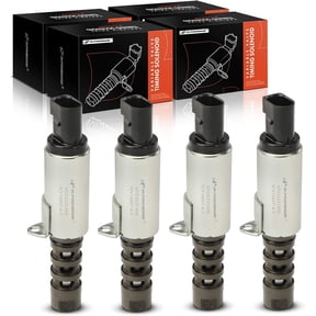 A-Premium 4-PC Engine Variable Valve Timing (VVT) Solenoid Compatible with Volkswagen Jetta, Passat, Golf, Beetle, Touareg, Rabbit & Audi A4, A4 Quattro, Q7, A6, A6 Quattro, A8 Quattro, R8, RS4, RS5