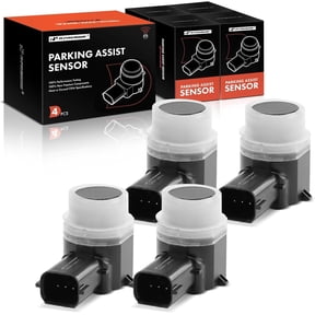 A-Premium 4-PC Front Outer Reverse Backup Parking Assist Sensor Compatible with Select Ford Models - Escape 2017 2018 2019, Replace# EM2T15C868BA, F1ET15C868AA
