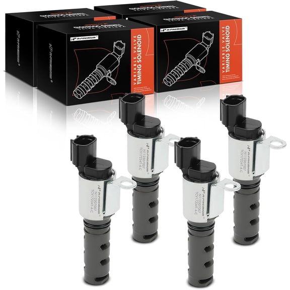 A-Premium 4-PC Intake & Exhaust Engine Variable Valve Timing (VVT) Solenoid Compatible with Toyota Tundra, Sequoia, Land Cruiser & Lexus IS F, GX460, GS F, GS450h, GS460, LS460, LS600h, RC F, LX570