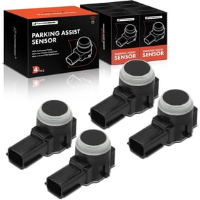 A-Premium 4-PC Reverse Backup Parking Assist Sensor Compatible with Chevrolet,GMC, Buick & Cadillac Models - Silverado 1500 2500 3500 HD, Sierra, Tahoe, Yukon, Malibu, Escalade, Impala, Enclave, Trax