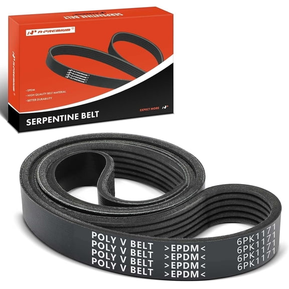 A-Premium 46.11 Inch Engine Serpentine Drive Belt Compatible with Honda Accord 1998-2002 2013-2017 Crosstour 2013-2015 & Acura MDX 2014-2016 RDX 2016-2018 TLX 2015-2020TL 1999-2003 RLX CL