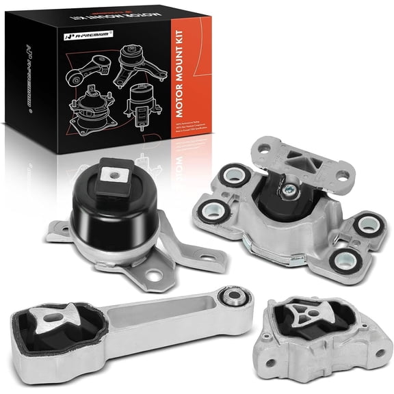 A-Premium 4PCS Engine Motor Mount Torque Strut Mount Kit Compatible with Volvo XC60 2015-2016, XC70 2008-2015, S60 2011-2016, S80 2007-2015, V60 2015-2016, V70, 3.0L 3.2L