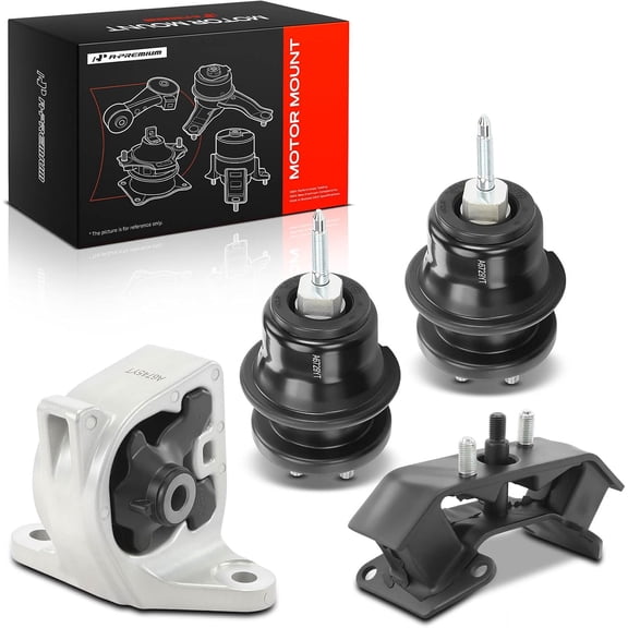 A-Premium 4PCS Engine Motor Mount and Transmission Mount Kit Compatible with Subaru Outback Legacy 2013-2014 2.5L, Automatic Transmission, Replace# 41022FJ000, 41022AJ21B