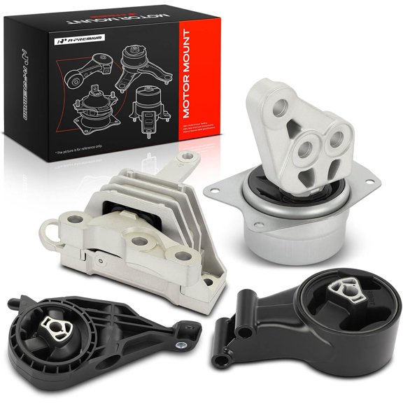 A-Premium 4PCS Engine Motor Mount and Transmission Mount Set [Automatic Transmission] Compatible with Buick Lacrosse 2010-2016, Allure 2010-2010, 3.0L 3.6L, Replace# 13227775 22801992